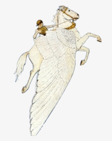 Pegasus Winged Horse - Illustration, HD Png Download, Transparent PNG