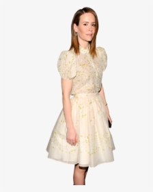 Sarah Paulson The Cinema Society With Fiji Water & - Girl, HD Png Download, Transparent PNG