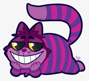 Tiny Cheshire [commission From Paichitaron] - Cartoon, HD Png Download, Transparent PNG