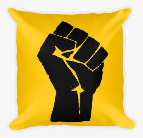 Chocolate Ancestor, Llc- Yellow Black Power Fist Square - International Socialist Organization Fist, HD Png Download, Transparent PNG