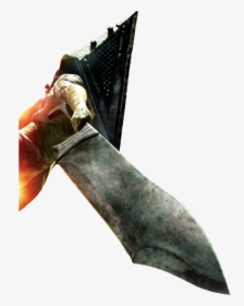 Pyramid Head Transparent Background Png - Pyramid Head Silent Hill Movie Great Knife, Png Download, Transparent PNG