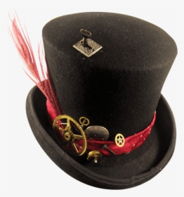 Top Hat Steampunk Formal Wear Mad Hatter - Mad Hatter Steampunk Shop, HD Png Download, Transparent PNG