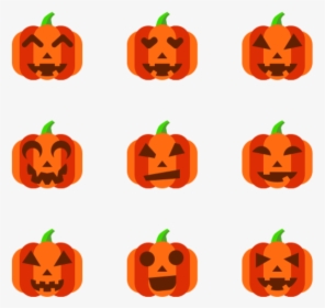 Pumpkin Halloween Icon, HD Png Download, Transparent PNG