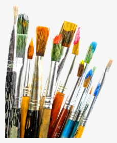 Transparent Art Brush Png - Art Paint Brushes Png, Png Download, Transparent PNG
