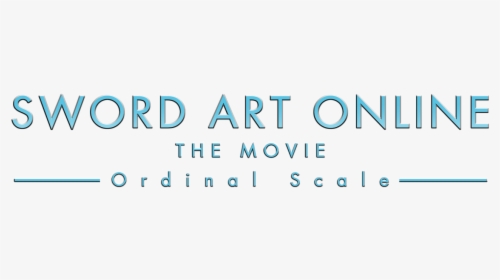 Sword Art Online Ordinal Scale Logo, HD Png Download, Transparent PNG