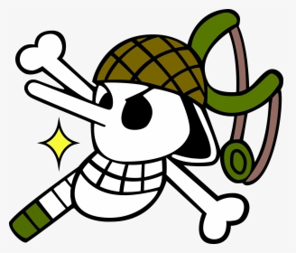 Zoro Flag One Piece Sanji - Usopp Jolly Roger, HD Png Download, Transparent PNG