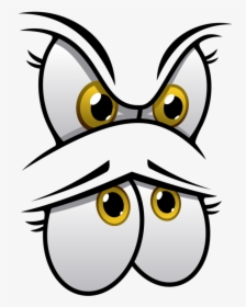Eyes Looking Up Cartoon, HD Png Download, Transparent PNG