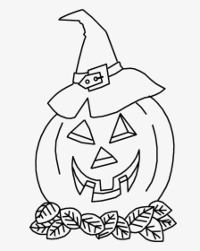 Jack O Lantern Coloring Pages To Print - Halloween Coloring Pages Winnie The Pooh, HD Png Download, Transparent PNG