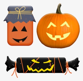 Halloween Pumpkin Gifts, Pumpkin Face, Gifts, Halloween - Pumpkin, HD Png Download, Transparent PNG