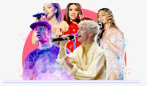 Photo Illustration Of Five Singers - Pop Music, HD Png Download, Transparent PNG