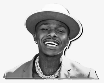 Dababy Just Released Kirk - Da Baby Black And White, HD Png Download, Transparent PNG