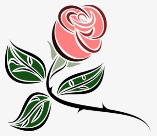 Flower, Foliage, Leaf, Leaves, Pink, Plant, Rosa, Rose - Golden Rose Clip Art, HD Png Download, Transparent PNG