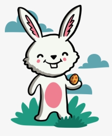 Transparent Rabbit Cartoon Png - White Rabbit Cartoon Png, Png Download, Transparent PNG