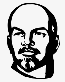 Lenin, Leninist, Russia, Soviet, Ussr, Communism - Lenin Black And White, HD Png Download, Transparent PNG