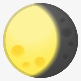 Waning Gibbous Moon Icon - Emoji Mond, HD Png Download, Transparent PNG