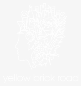 Yellow Brick Road Logo - Johns Hopkins Logo White, HD Png Download, Transparent PNG