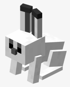 Minecraft White Rabbit, HD Png Download, Transparent PNG
