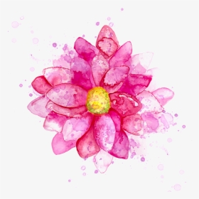 Flower Watercolor Painting Drawing - Water Flower Painting Png, Transparent Png, Transparent PNG