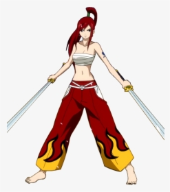 Vs Battles Wiki - Fairy Tail Erza Full Body, HD Png Download, Transparent PNG