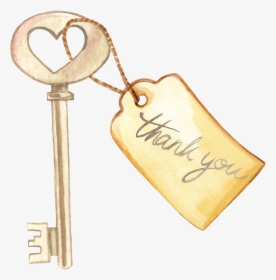 Key Tag Vintage Free Photo - Thank You For Presentation, HD Png Download, Transparent PNG