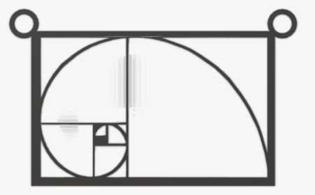 Fibonacci Spiral Pendant Mod Corner Clasps X2 - Arch, HD Png Download, Transparent PNG