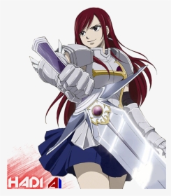 No Caption Provided - Erza Fairy Tail Poster, HD Png Download, Transparent PNG