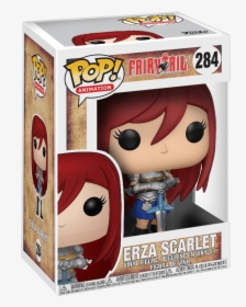 Funko Pop Fairy Tail Erza, HD Png Download, Transparent PNG
