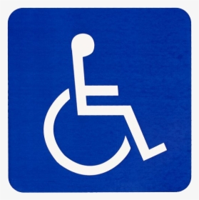 Disabled Handicap Symbol Png - Handicap Sign, Transparent Png, Transparent PNG