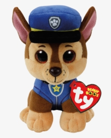 Chase Paw Patrol Png - Chase Paw Patrol Ty, Transparent Png, Transparent PNG