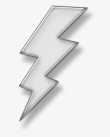 #mq #arrow #3d #3deffect - Transparent Silver Lightning Bolt, HD Png Download, Transparent PNG