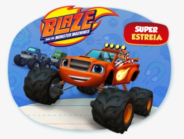 Download Walltastic 44524 Blaze And The Monster Machines, HD Png Download, Transparent PNG
