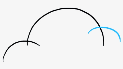 How To Draw Clouds - Line Art, HD Png Download, Transparent PNG