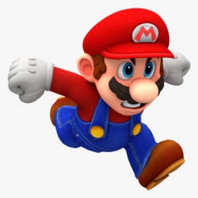 Mario - Mario Running Like Sonic, HD Png Download, Transparent PNG