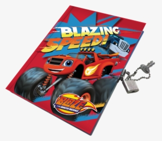 Jurnal Cu Lacat Blaze And The Monster Machines Euroswan - Diary, HD Png Download, Transparent PNG