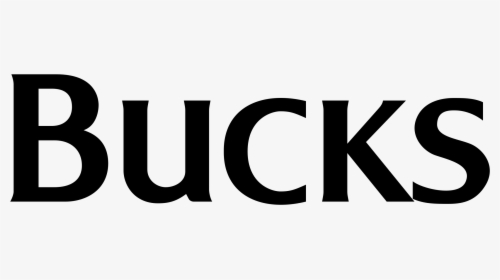Bucks 01 Logo Png Transparent - Bucks White And Black Logo, Png Download, Transparent PNG