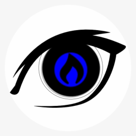Fire In Eye Symbol, HD Png Download, Transparent PNG