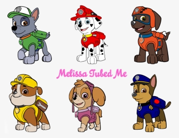 Paw Patrol Characters Png - Paw Patrol Characters Clipart, Transparent Png, Transparent PNG
