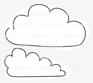 Cloud Drawing Vector And Stock Photo - Heart, HD Png Download, Transparent PNG