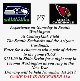 Seahawks Contest Page - Arizona Cardinals, HD Png Download, Transparent PNG
