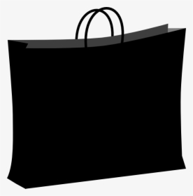 Shopping Bag Silhouette Png, Transparent Png, Transparent PNG