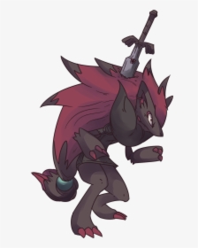 Pokémon X And Y Pokemon Black & White Fictional Character - Link Zoroark, HD Png Download, Transparent PNG