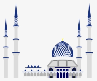 Mosque Png Available In Different Size - Masjid Shah Alam Vector, Transparent Png, Transparent PNG