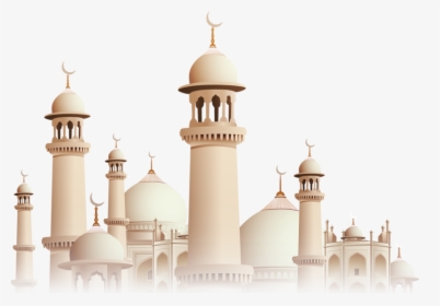 Mosque - Eid Mubarak May Allah Bless You, HD Png Download, Transparent PNG