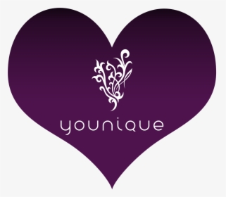 Younique Logo In Heart - Younique Logos, HD Png Download, Transparent PNG