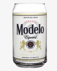 Beer Can Glass - New Modelo Beer Clear, HD Png Download, Transparent PNG