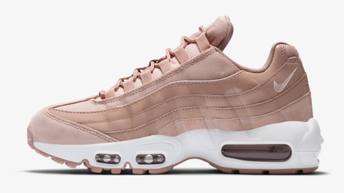 Nike Air Max 95 Particle Pink White, HD Png Download , Transparent Png ...
