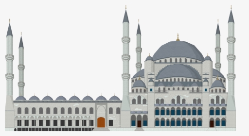 Download Mosque Png Clipart - Blue Mosque Transparent Background, Png Download, Transparent PNG