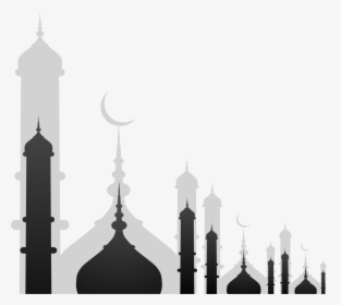 Royalty Free Library Stock Illustration Royalty Free - Ramadan Background Black And White, HD Png Download, Transparent PNG
