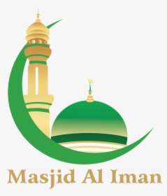 Masjid Al Iman - Gambar Masjid Logo Masjid, HD Png Download, Transparent PNG