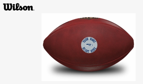Custom Wilson Football - Wilson, HD Png Download, Transparent PNG